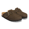 Birkenstock Boston Wire Buckle Nubuk Leather Regular Fit