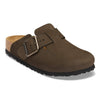 Birkenstock Boston Wire Buckle Nubuk Leather Regular Fit